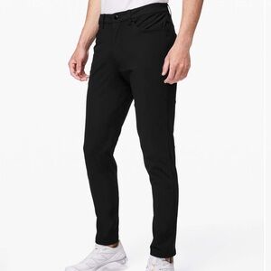 Lululemon Men's ABC Pant Slim Black Warpstreme Chinos Size 31